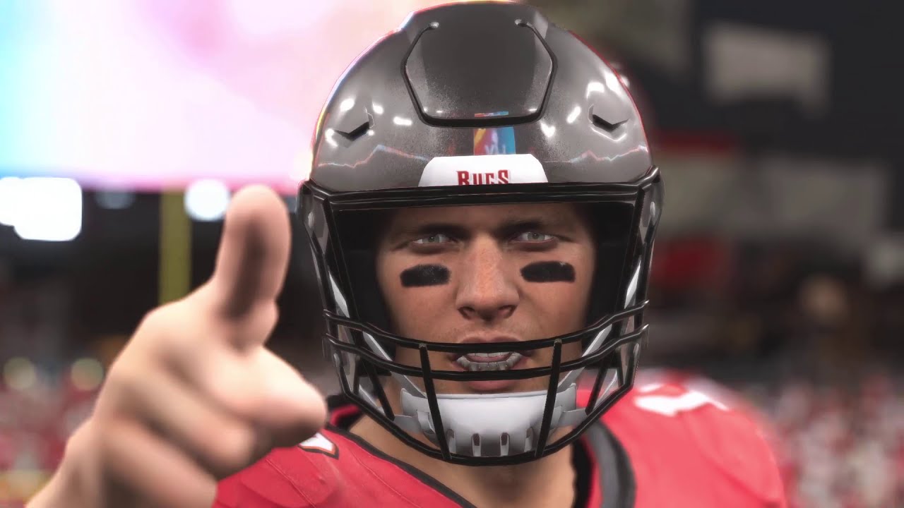 .(Chiefs vs Buccaneers)(Madden NFL 21 Super Bowl 55 Simulation) Scenario 2