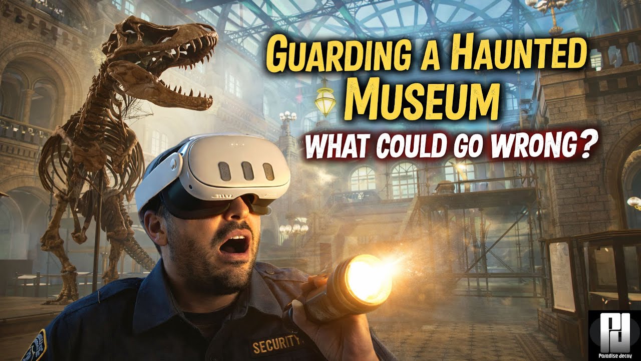 Museum Guard: Exhibit Unknown in VR with UEVR! - Some Creepy S**T!