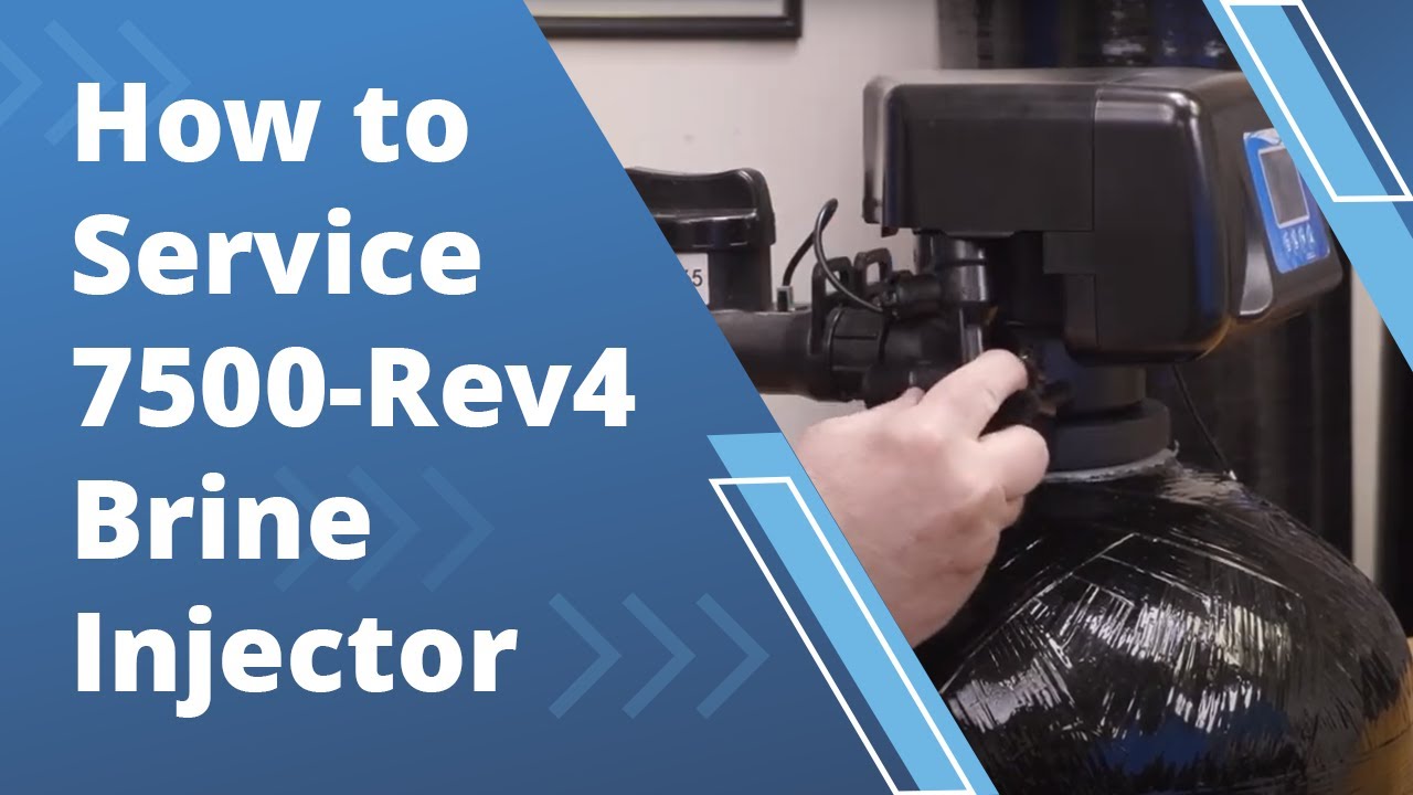 How to Service Your 7500-Rev4 Brine Injector