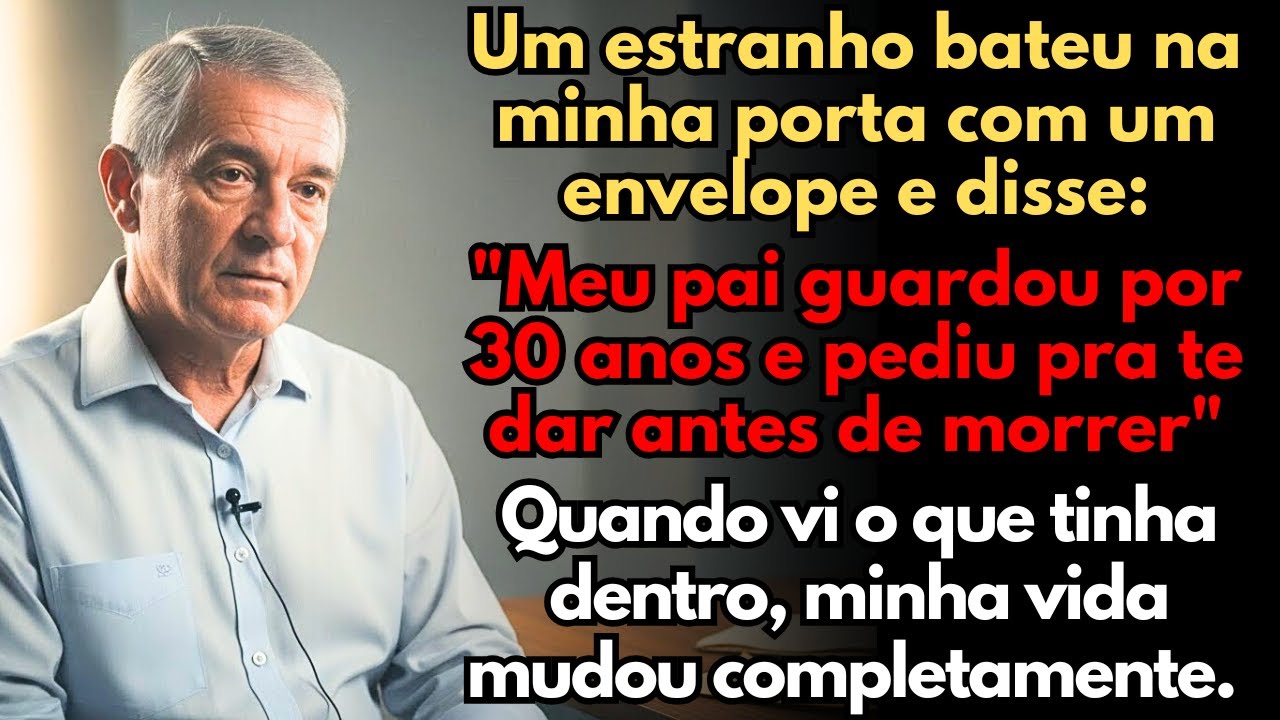Um Estranho Bateu Na Minha Porta Com Um Envelope Antigo. O Que Tinha Lá Dentro Mudou Minha Vida