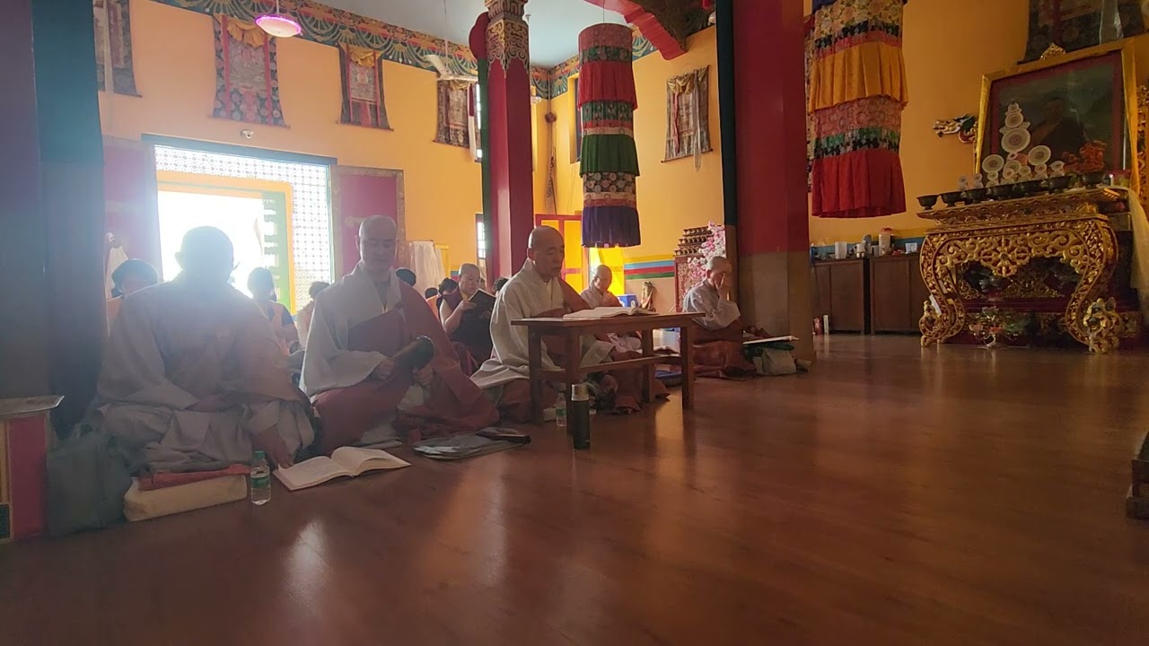 보리원 람림학당 혜능스님 - 따시종 캄툴린포체 사원에서