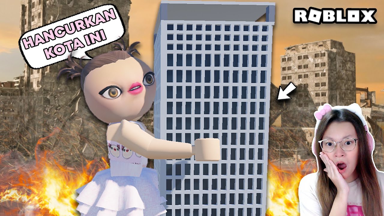Menghancurkan Seluruh Kota ?!! [Roblox Indonesia]