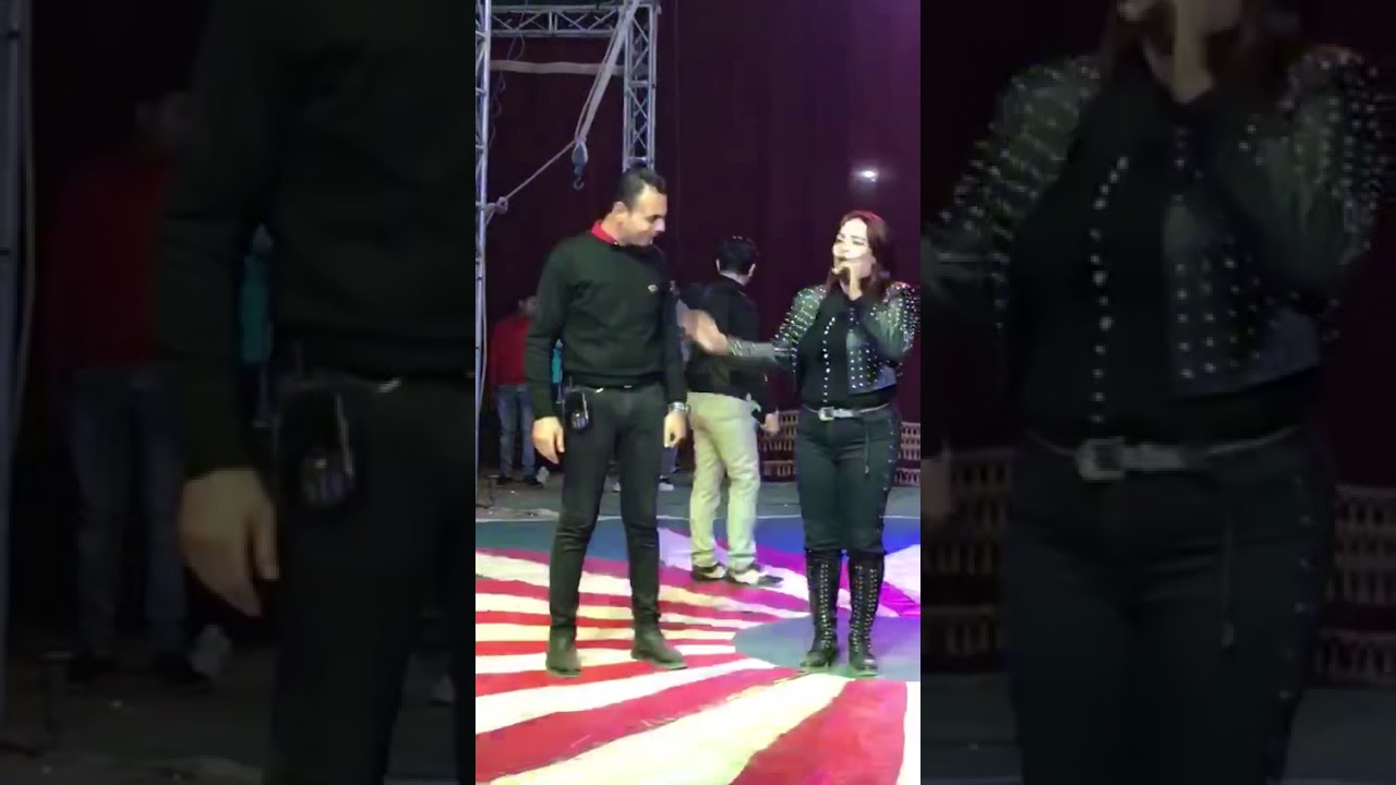 الفنانه زيزي هاشم و المقدم مختار السنباري