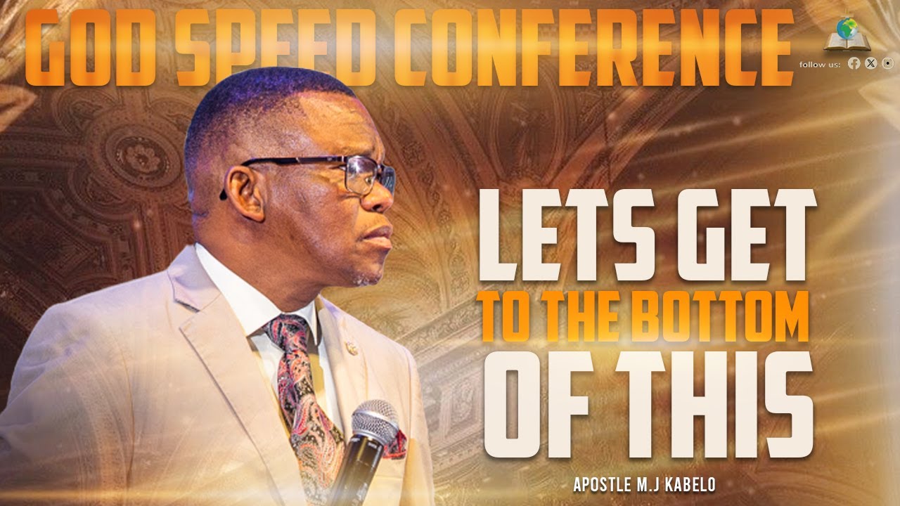 God Speed Conference Day 1: Apostle Mogomotsi Kabelo