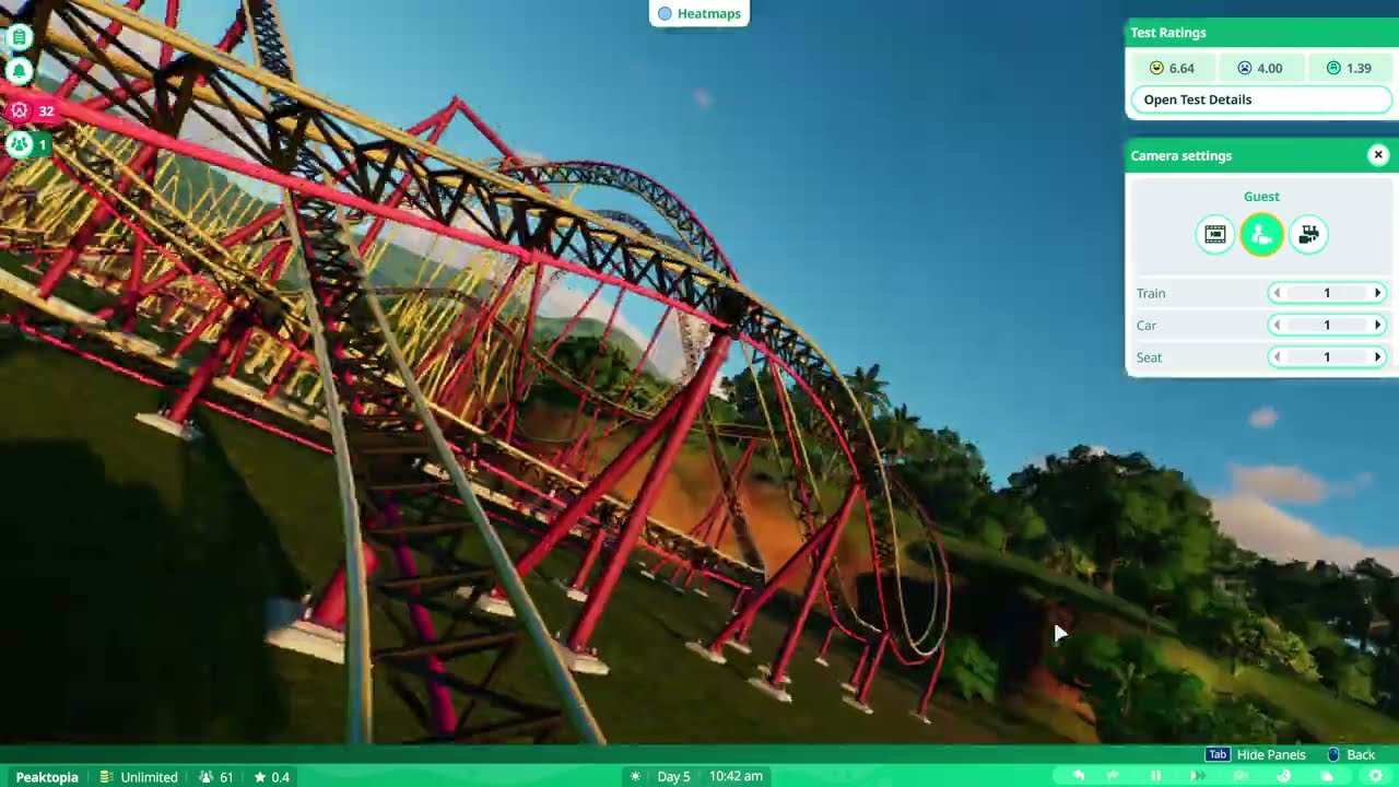 Crazy Extreme Spinning Coaster In Planet Coaster 2-  Spinning POV