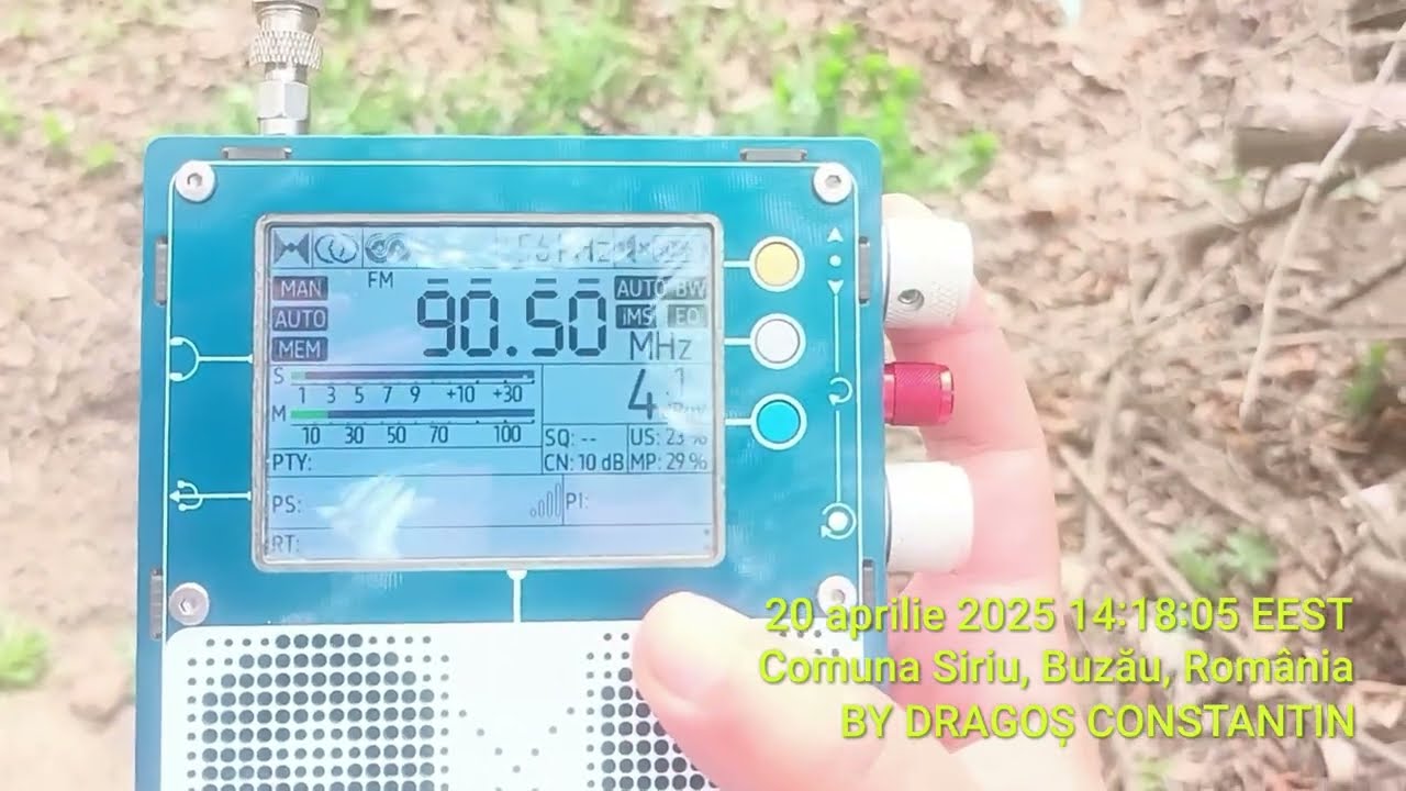 FM BANDSCAN in Siriu, Buzau, Romania [20.04.2025]