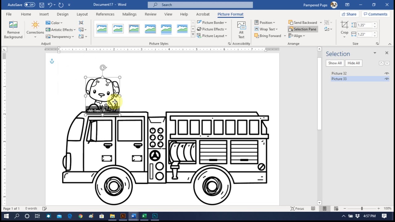 How to build a Scene using TGF Digital Stamps