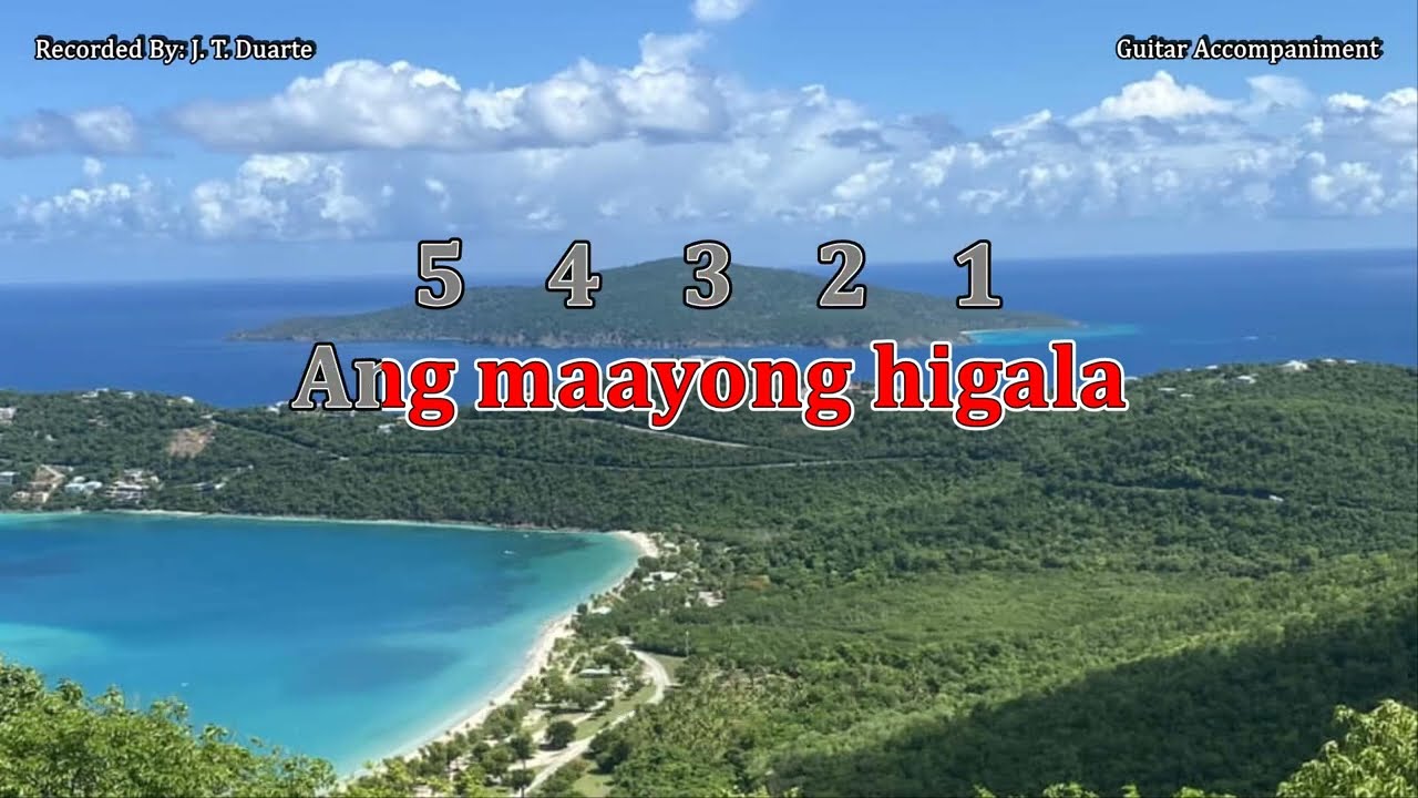 Ang Maayong Higala - Key of E (Guitar Accompaniment)