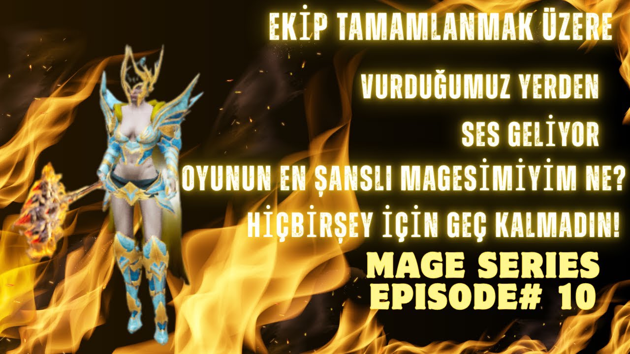 Rise Online Mage Serisi B&ouml;l&uuml;m#10 Orta Seviye İtemlerle Irk Kaldırma Challenge - 3 G&uuml;nde Neler Oldu?