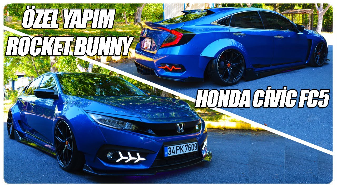 ÖZEL TASARIM HONDA CİVİC FC5 | ROCKET BUNNY