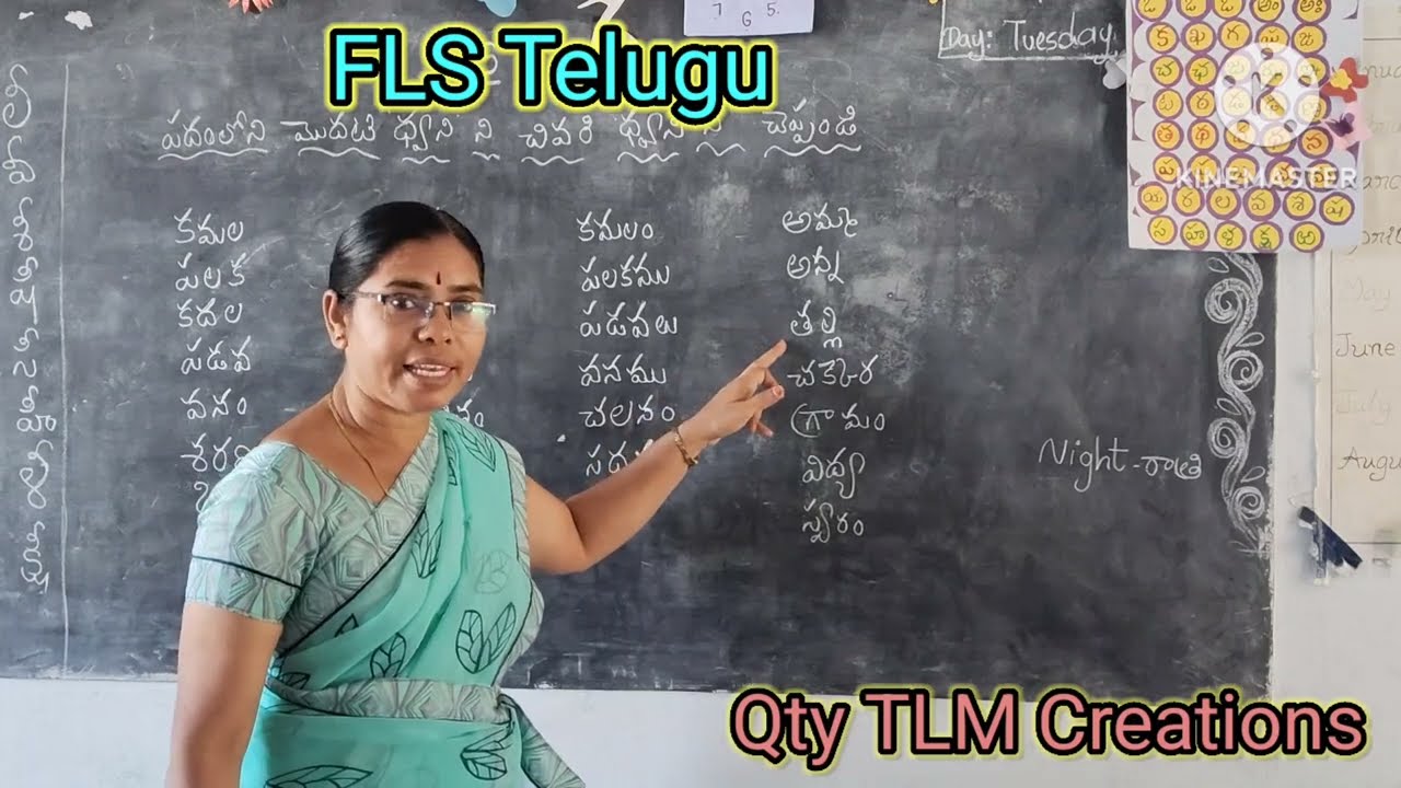FLS తెలుగు పదాలు మొదటి ధ్వని మరియు చివరి ధ్వని... పూర్తి వివరణ