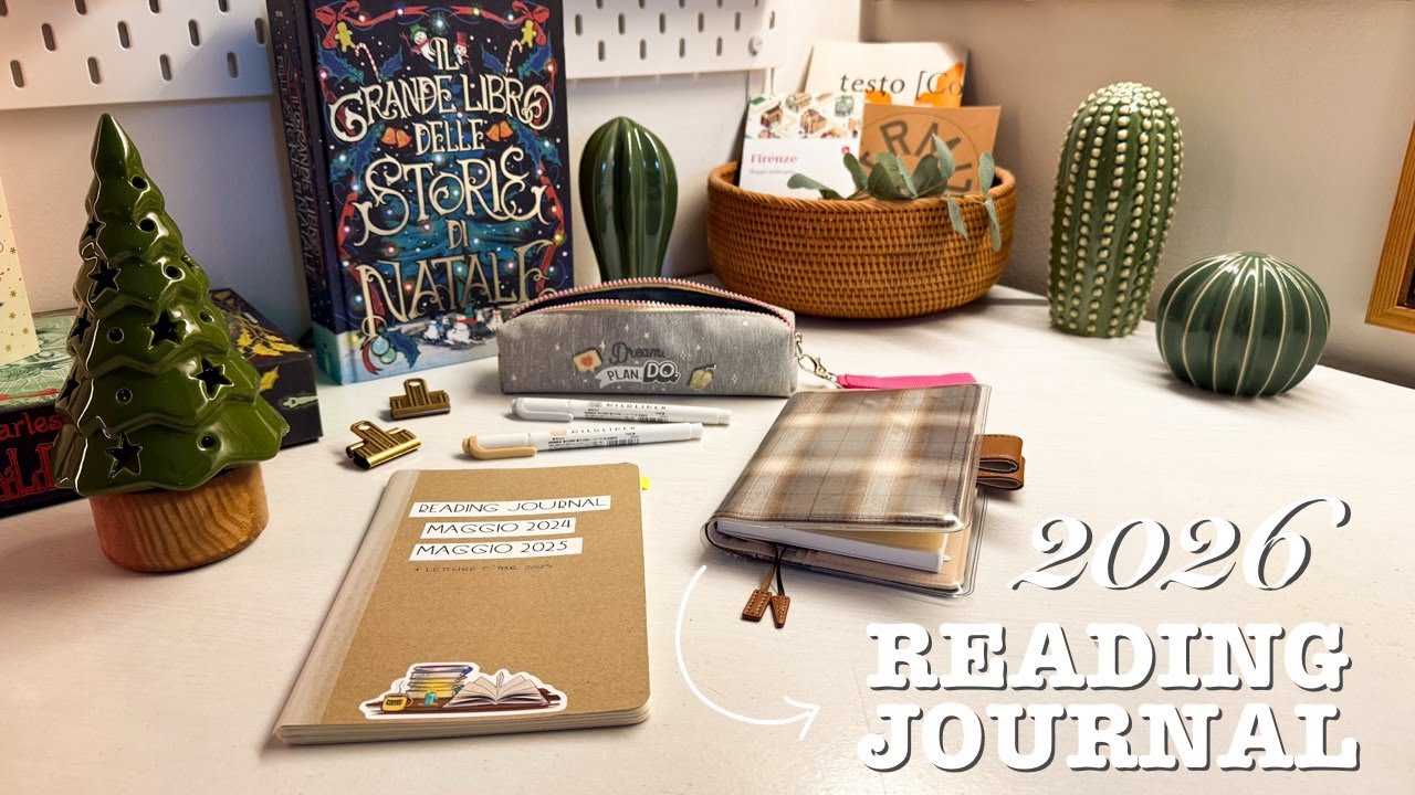Il mio READING JOURNAL per il 2026 📚