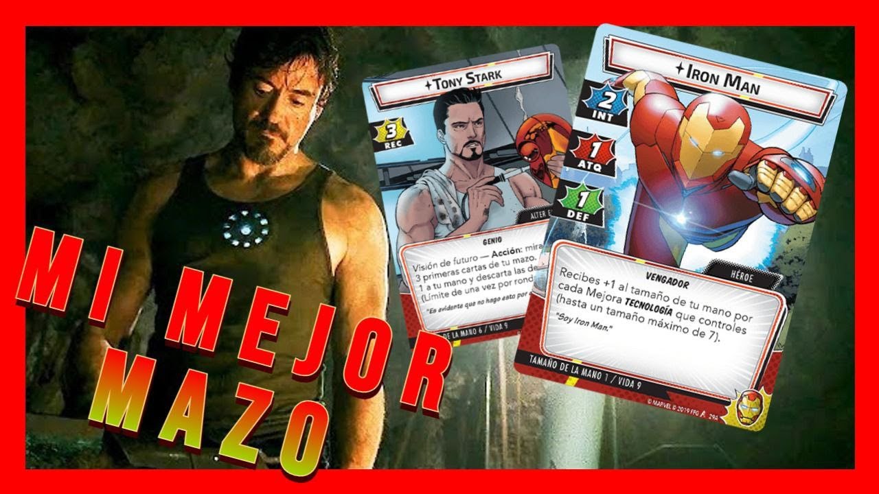 Marvel Champions LCG 💯 Mi mejor mazo || Iron Man 💯