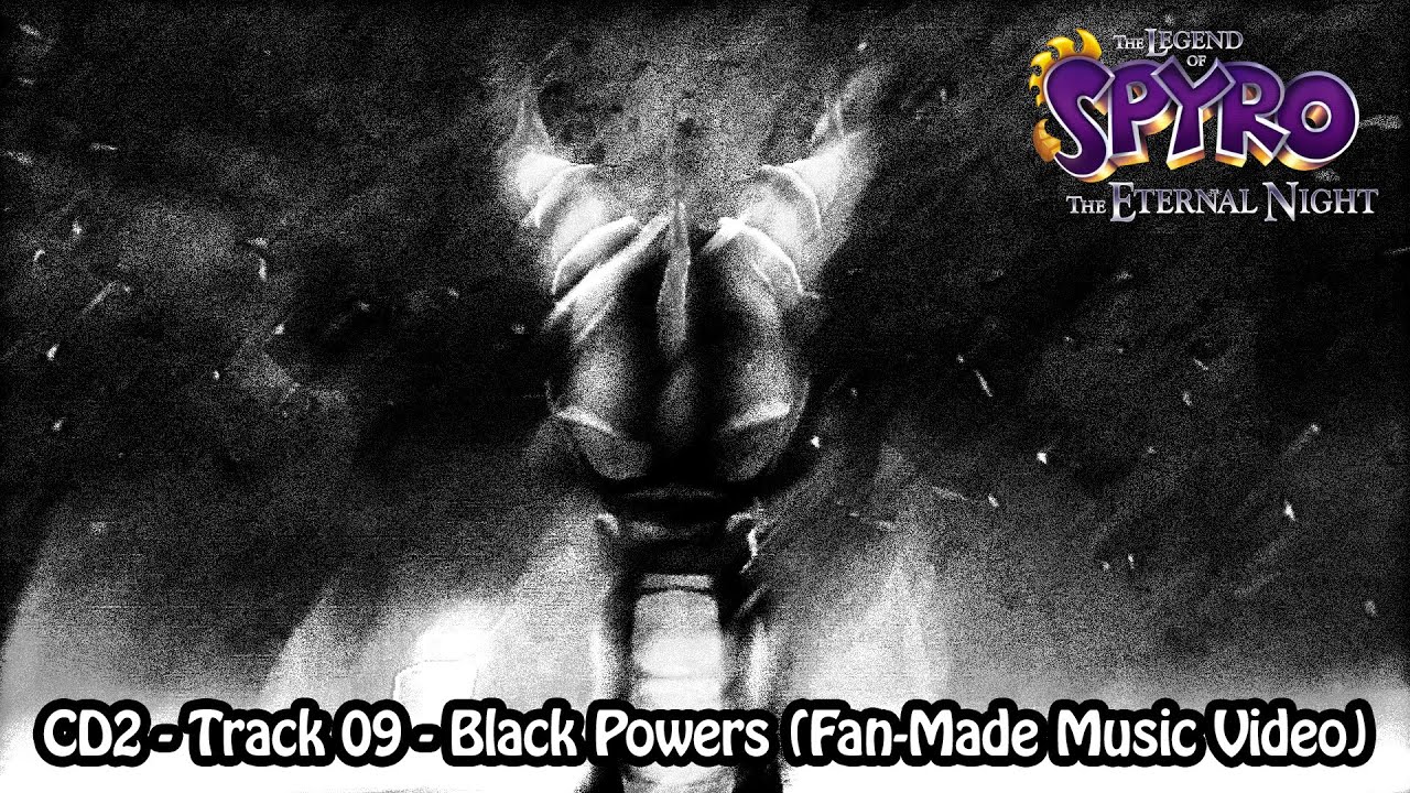 Black Powers (With lyrics) - The Legend of Spyro: The Eternal Night FMV