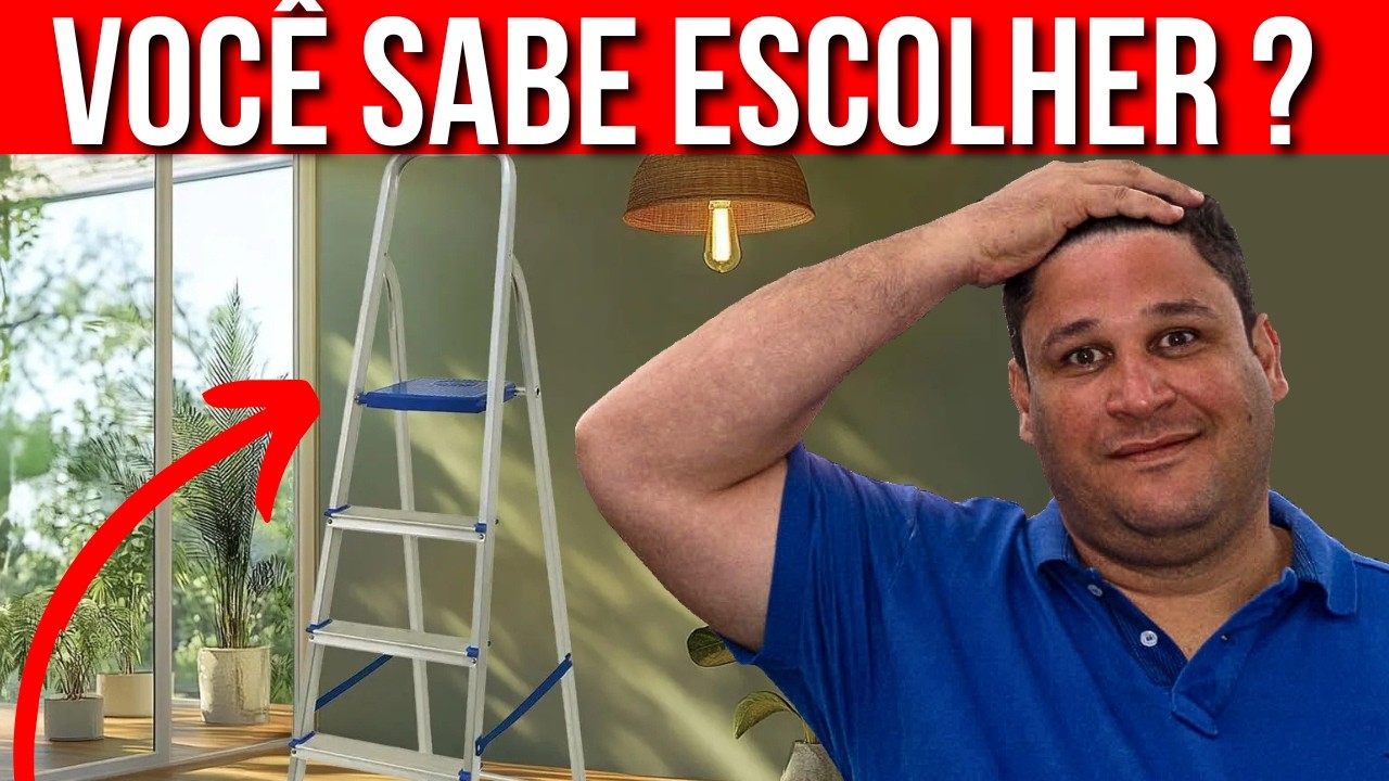 Escada Doméstica: Cuidado com esse ERRO Comum e Perigoso
