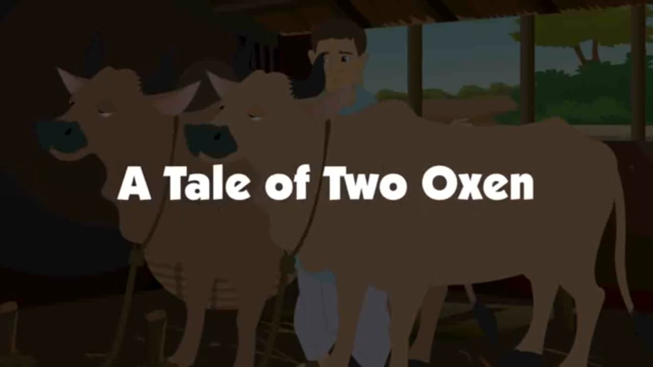 A Tale of Two Oxen by Munshi Premchand | English Short Stories | English Coach 8