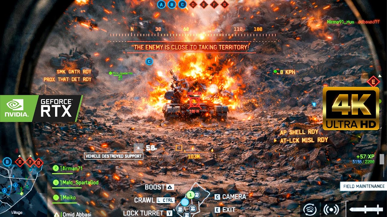 Battlefield 6 4K - Mountain Warfare Multiplayer Action