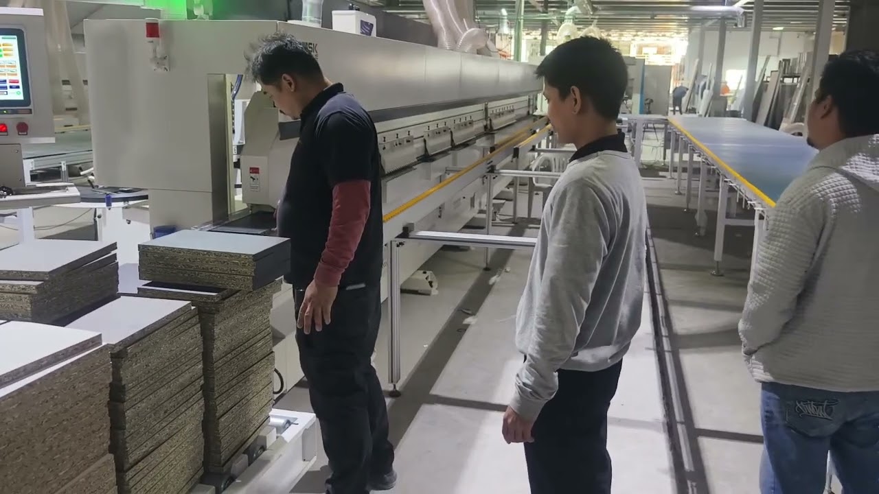 A furniture factory of a Bahrain customer.
