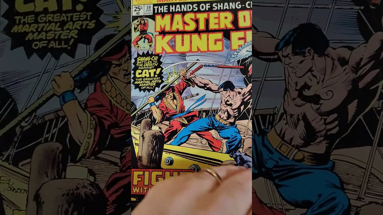 Reading comics with my cat