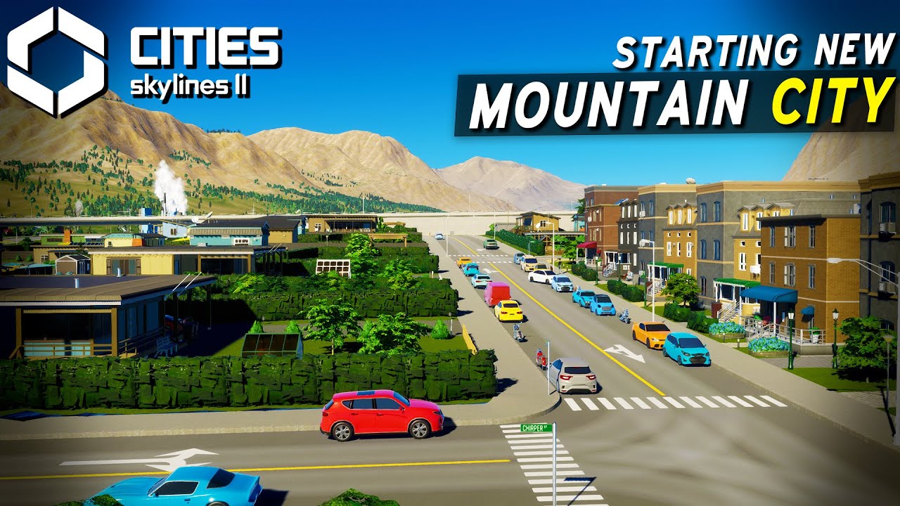 Starting a Perfect Mountain City in Cities Skylines 2 | Cities Skylines 2 Gameplay