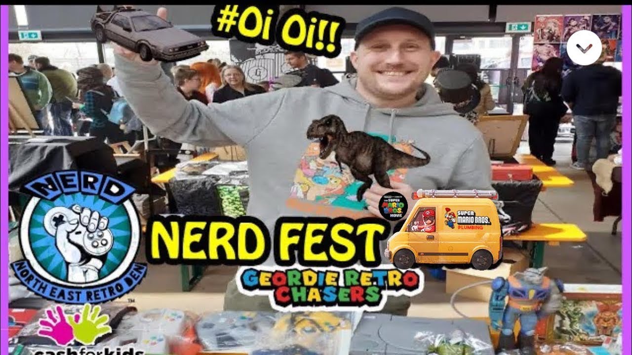 NERD FEST 2025 / BOOT FAIR HUNTING / VINTAGE & RETRO TOYS, GAMES, VHS, BOOKS & MORE