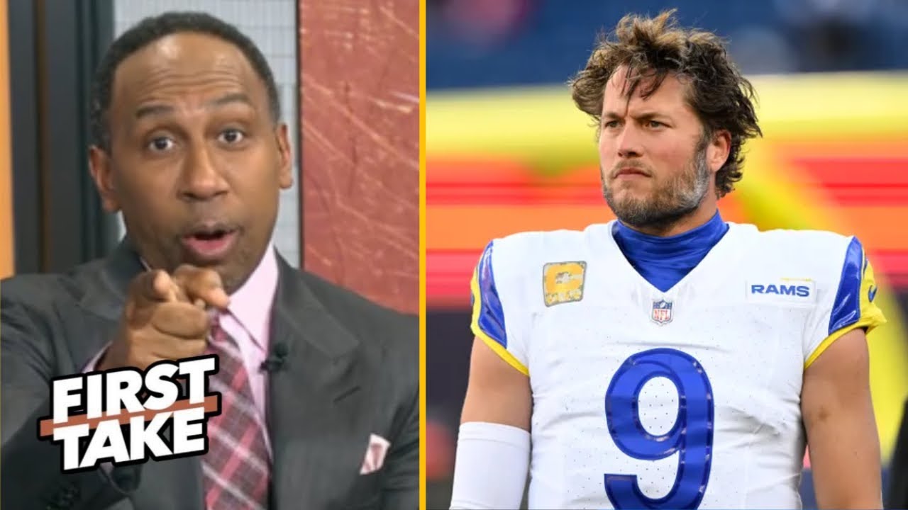 FIRST TAKE | Stephen A. Questions If Matthew Stafford’s Time Is Over With Rams