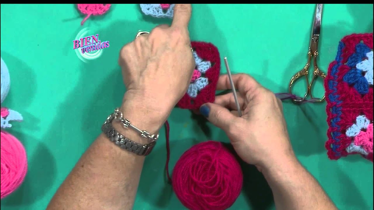 Mónica Astudillo - Bienvenidas en HD - Teje al crochet un pie de cama | DIY Ganchillo