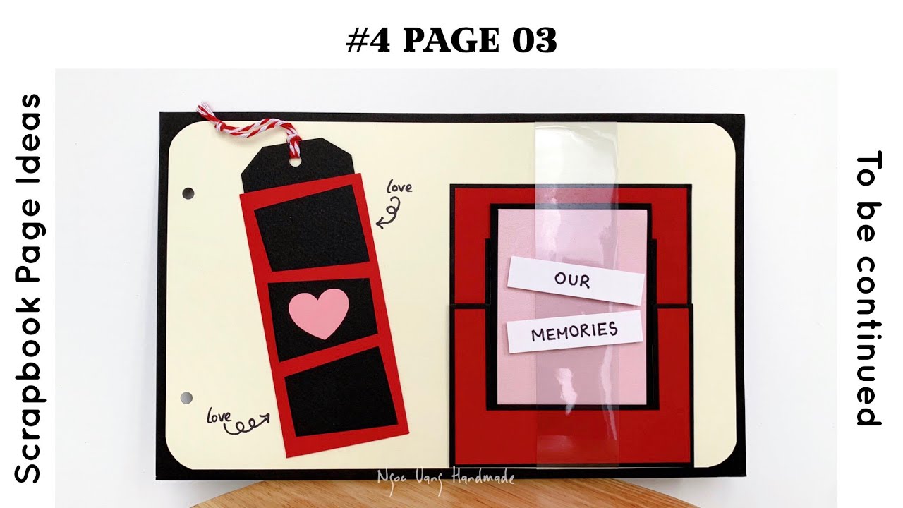 #4 Page 03 [Scrapbook Page Ideas] Thiệp xoay 180 độ và Thiệp trượt by NGOC VANG