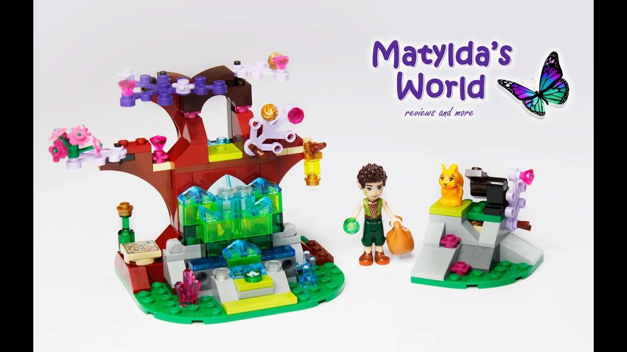 Lego Elves 2015 Farran and the Crystal Hollow Set 41076 Lego Speed Build