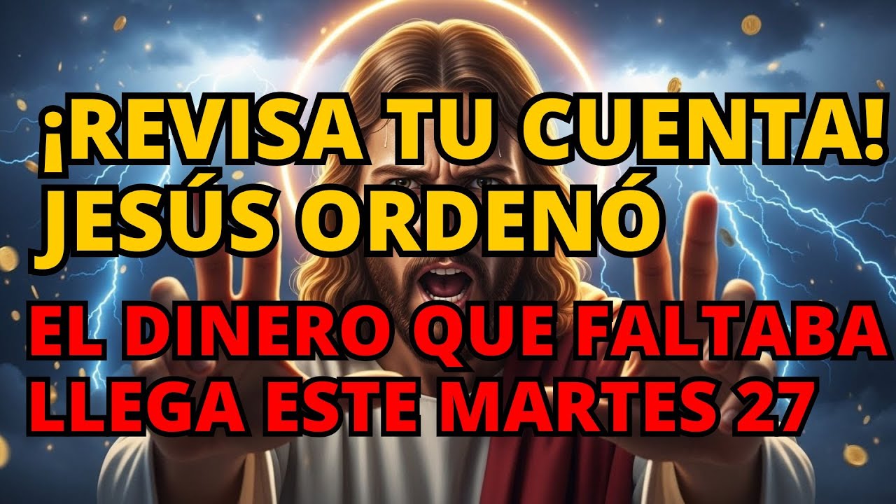 👉 JESÚS ORDENÓ: 