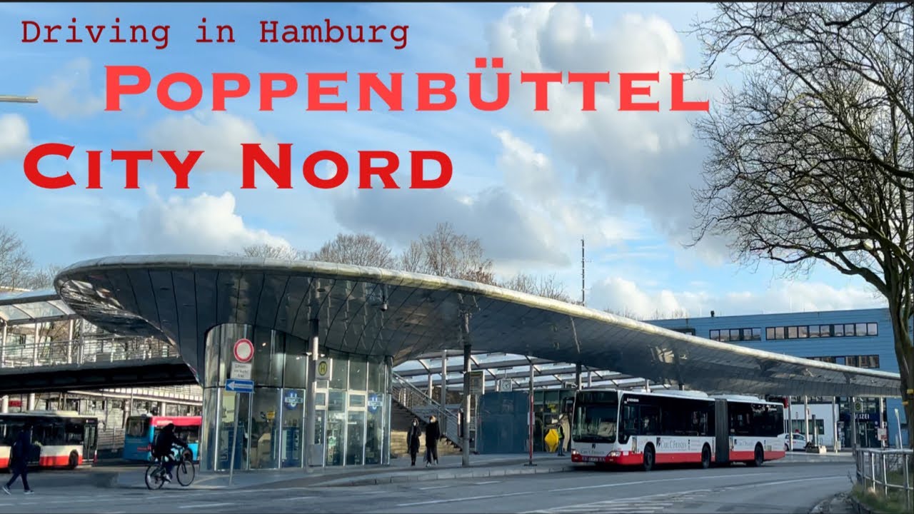 Driving in Hamburg *[Poppenbüttel ➡️ City Nord]*