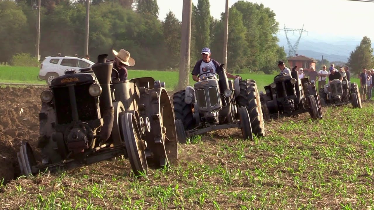 Aratura d'epoca Maddalena Cazzano (BO) 2025 - Landini testacalda | Vintage hot bulb tractors plowing