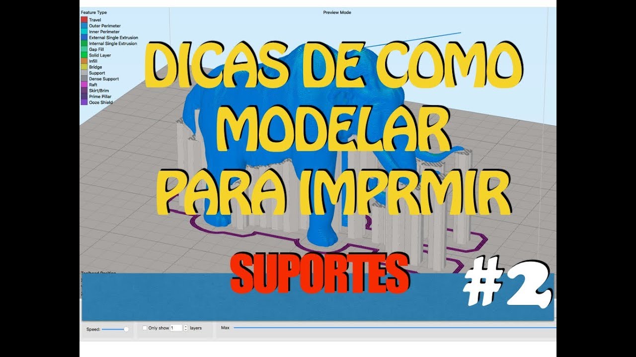 DICAS DE COMO MODELAR PARA IMPRIMIR EM 3D  - #2