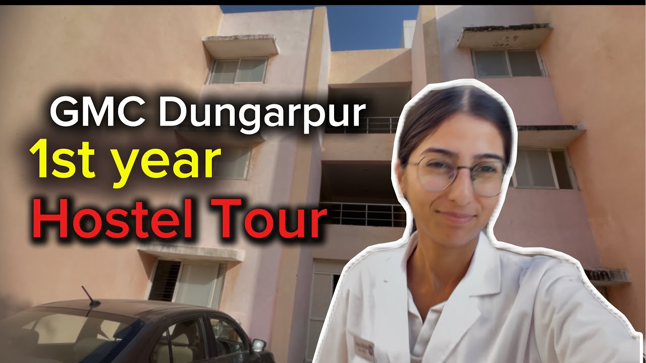 1st year girls hostel tour government medical college Dungarpur