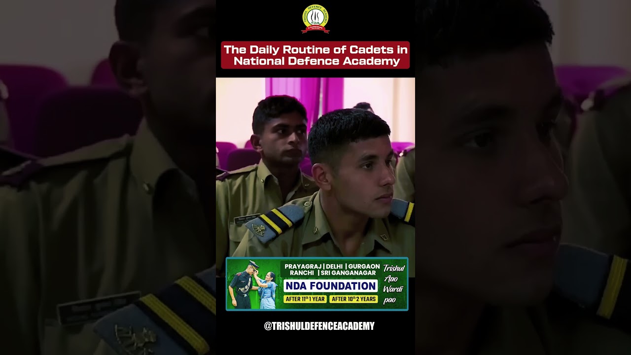 Daily Routine of NDA Cadet | Life At National Defence Academy #lifeatnda #nationaldefenceacademy