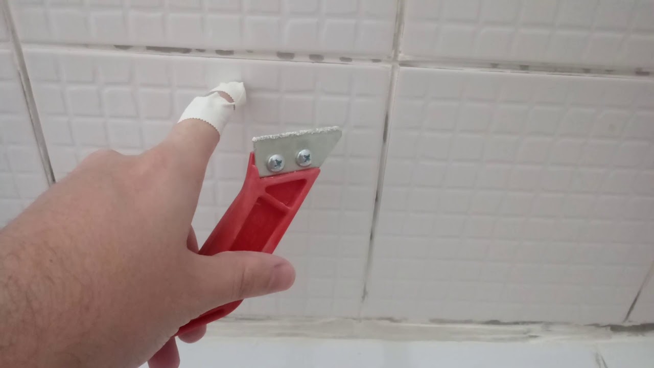 Remover Rejunte entre azulejos ou porcelanatos