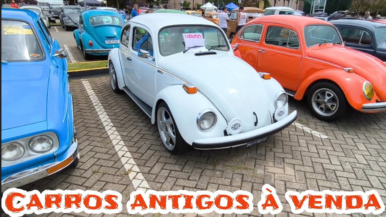 OLHA SÓ CARROS ANTIGOS À VENDA ENCONTRO FEIRA NO MOOCA PLAZA SHOPPING 