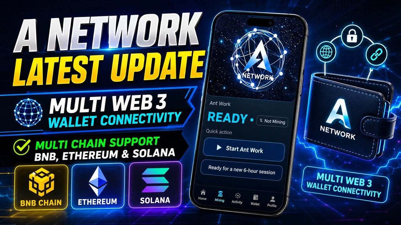 A Network Latest Update | Multi Web3 Wallet Connectivity is LIVE