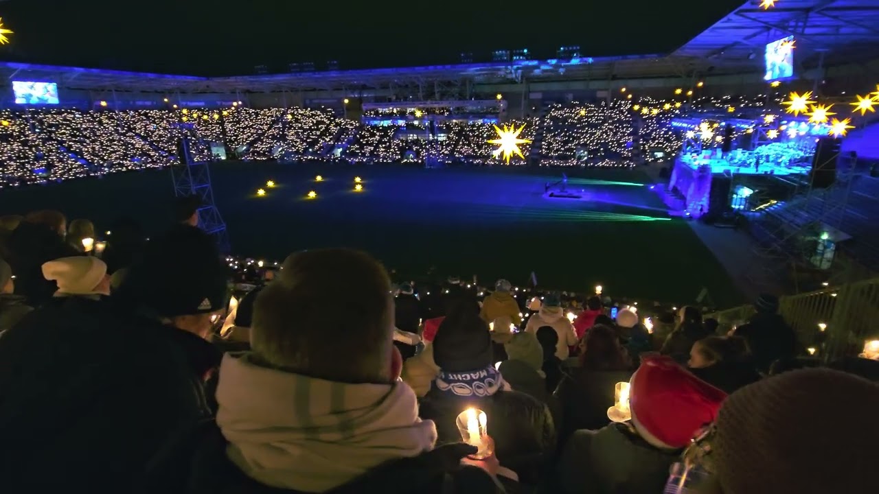 Weihnachtssingen 2025 Avnet Arena 1 FCM Lied.