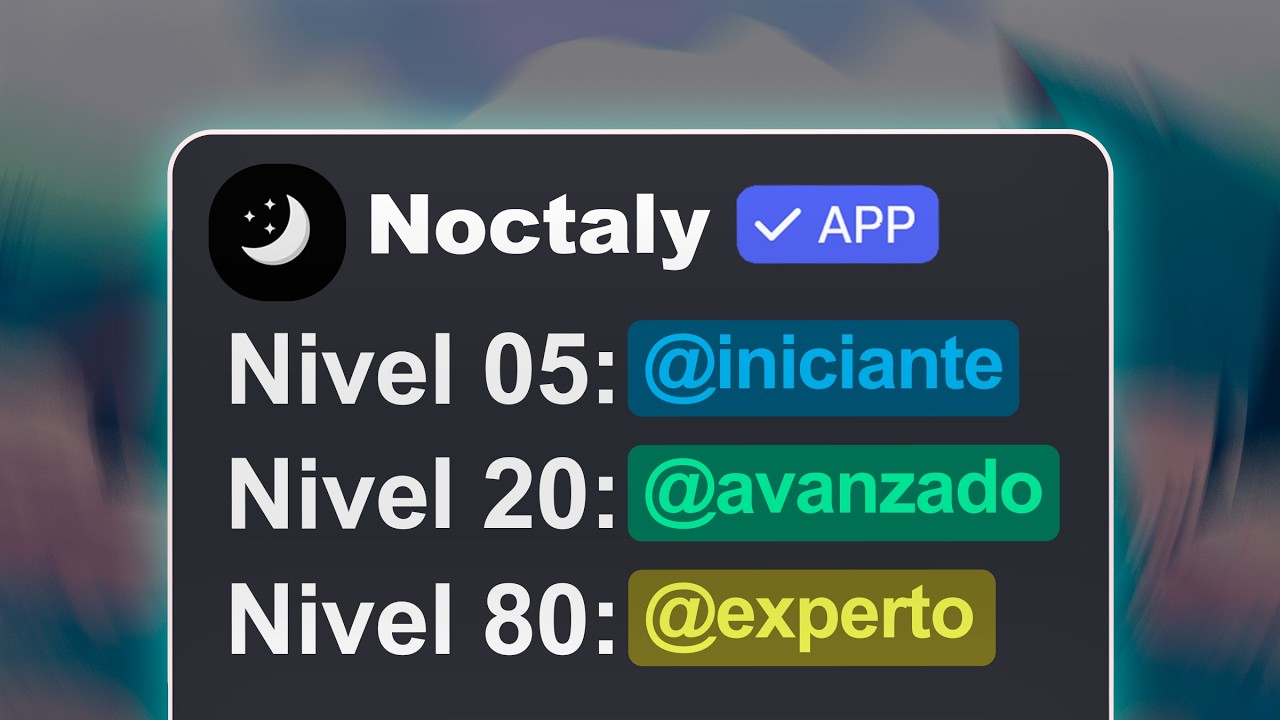 🤯 El MEJOR Sistema de NIVELES para tu Servidor de Discord (Con Noctaly)