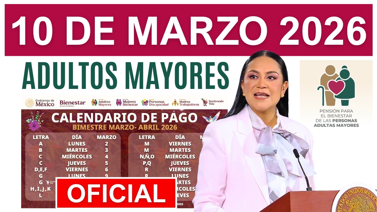 🔔Se Realiz&oacute; el Pago de Pensiones Bienestar Del Periodo Marzo-Abril 2026💥&iquest;CU&Aacute;NTO TE CAY&Oacute;?💥
