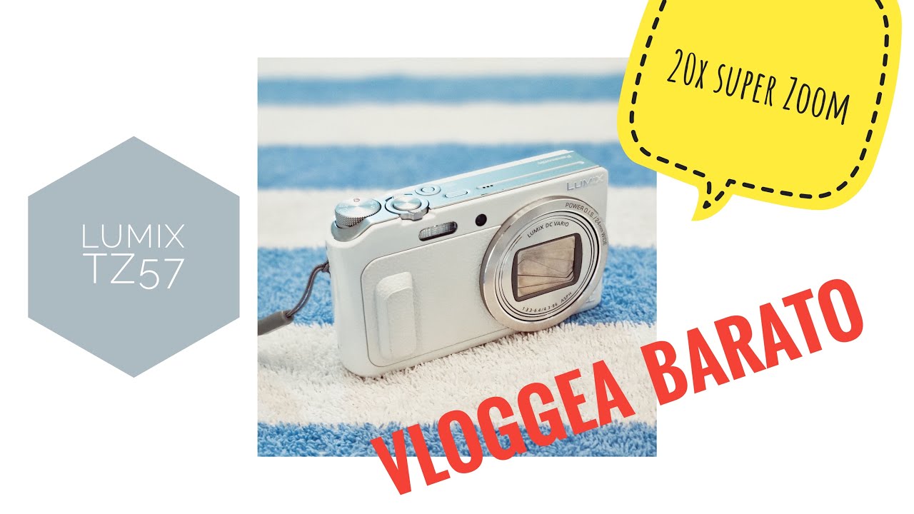 LUMIX TZ57 - Camara barata para selfies y vloggear - ¿Mejor que tu móvil?
