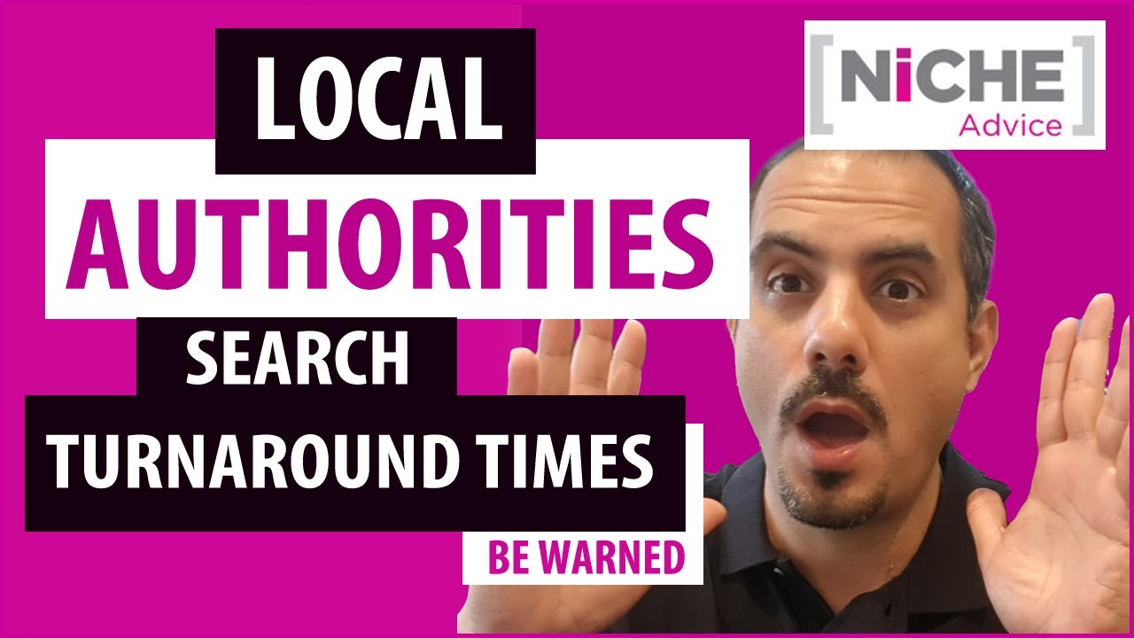 Local Authorities Personal Search Turnaround Times For Your Area