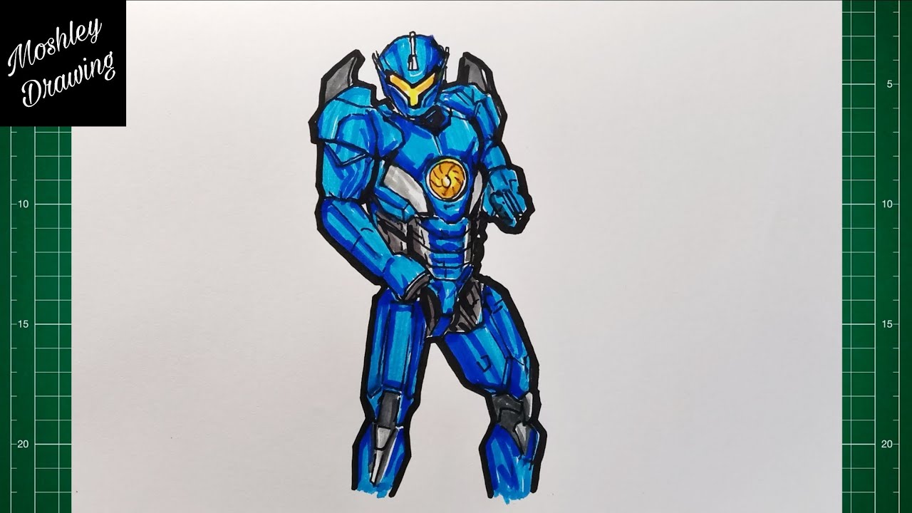How to Draw Gipsy Danger | Pacific Rim step by step