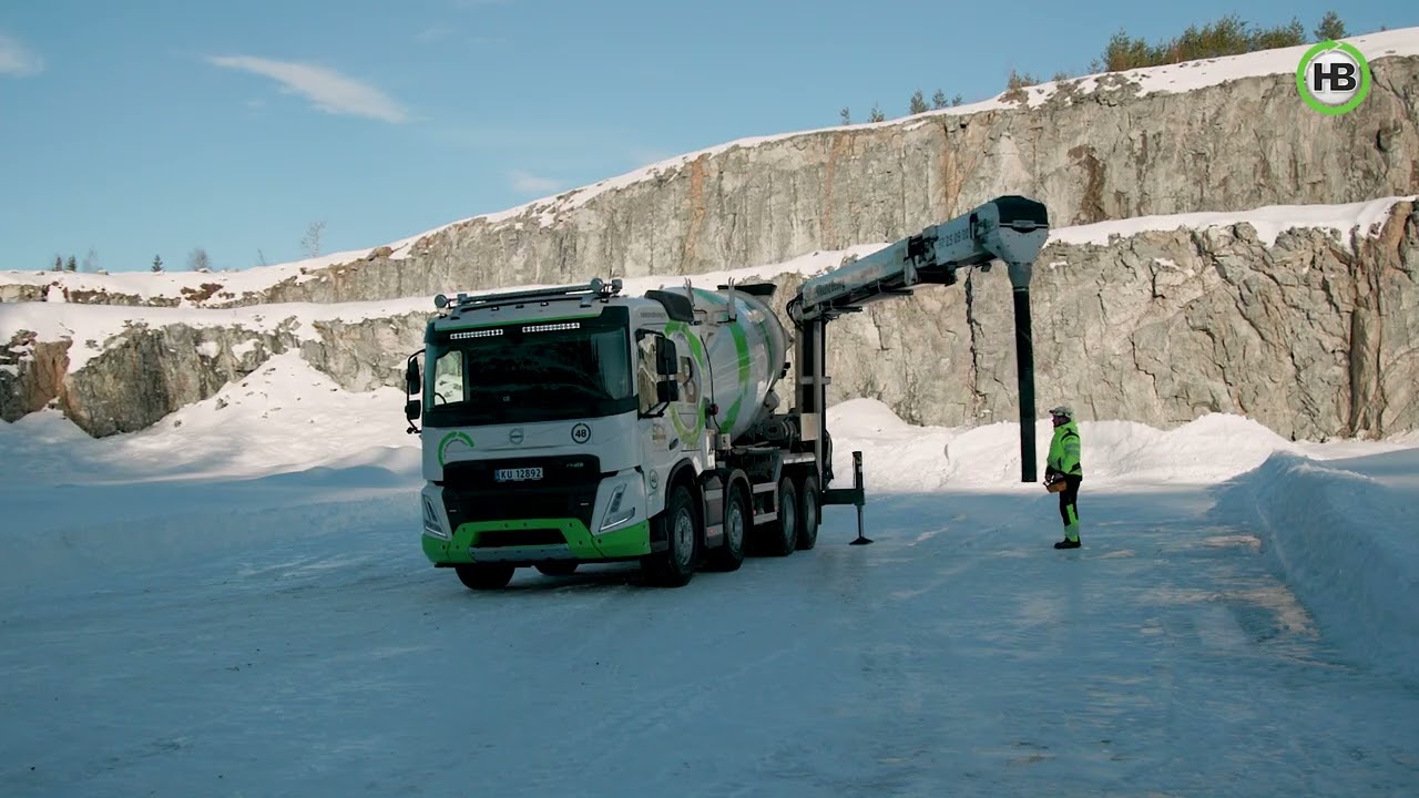 Transportb&aring;nd leveringsmetode Hokksund Betong