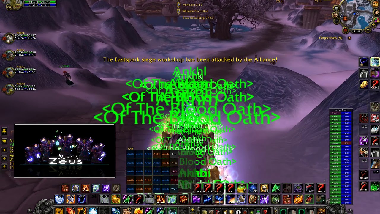 Wintergrasp attack - win under 7mins!
