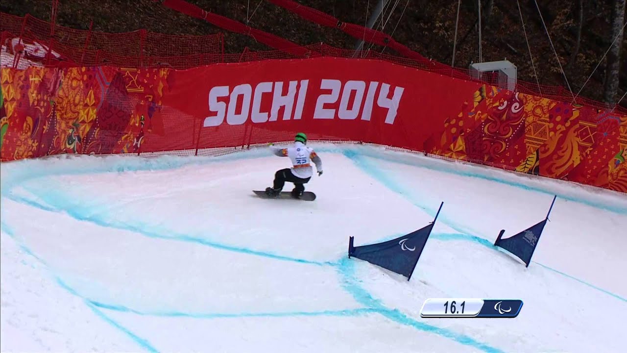 Men's Para - Snowboard Cross 1 | Snowboarding | Sochi 2014 Winter Paralympic Games