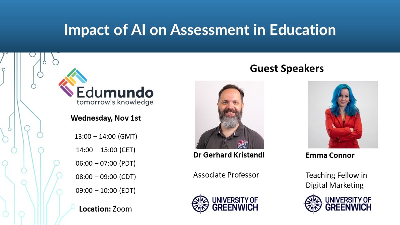 Webinar: Impact of Ai on Assessment in Education
