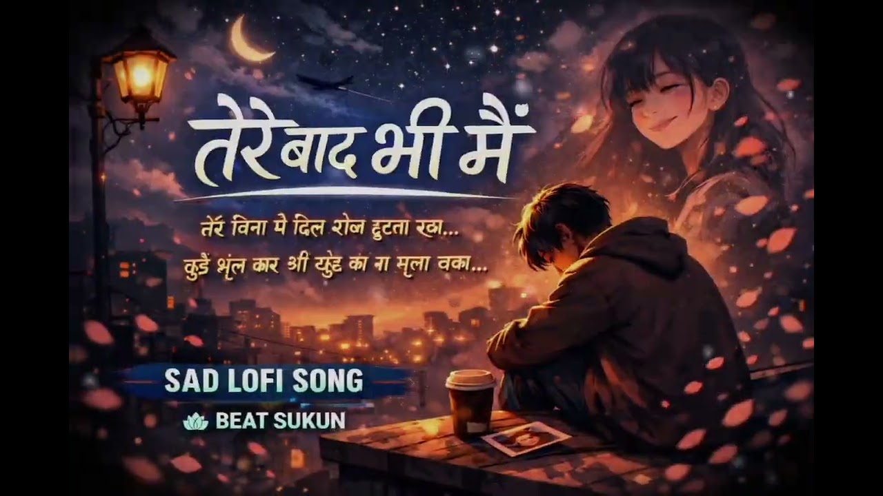 तेरे बाद भी मैं – Dhruv AI | दिल तोड़ देने वाला Sad Lofi Song 💔 | Beat Sukun #arijitsingh #sadsongs 