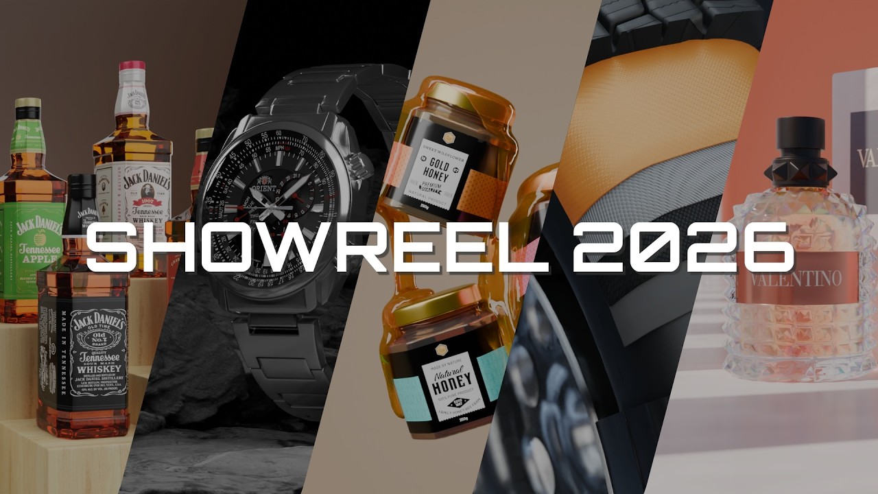 Showreel 2026 | CGI | 3D/2D Motion Design